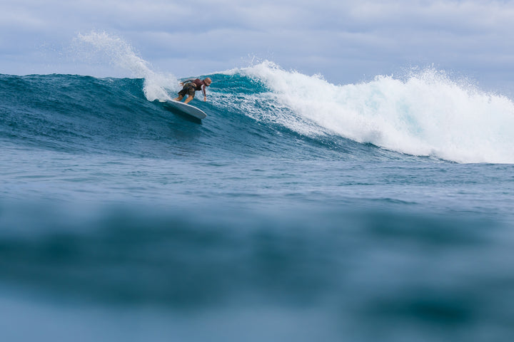 Maroon Carvico Hooded Surf Rashguard