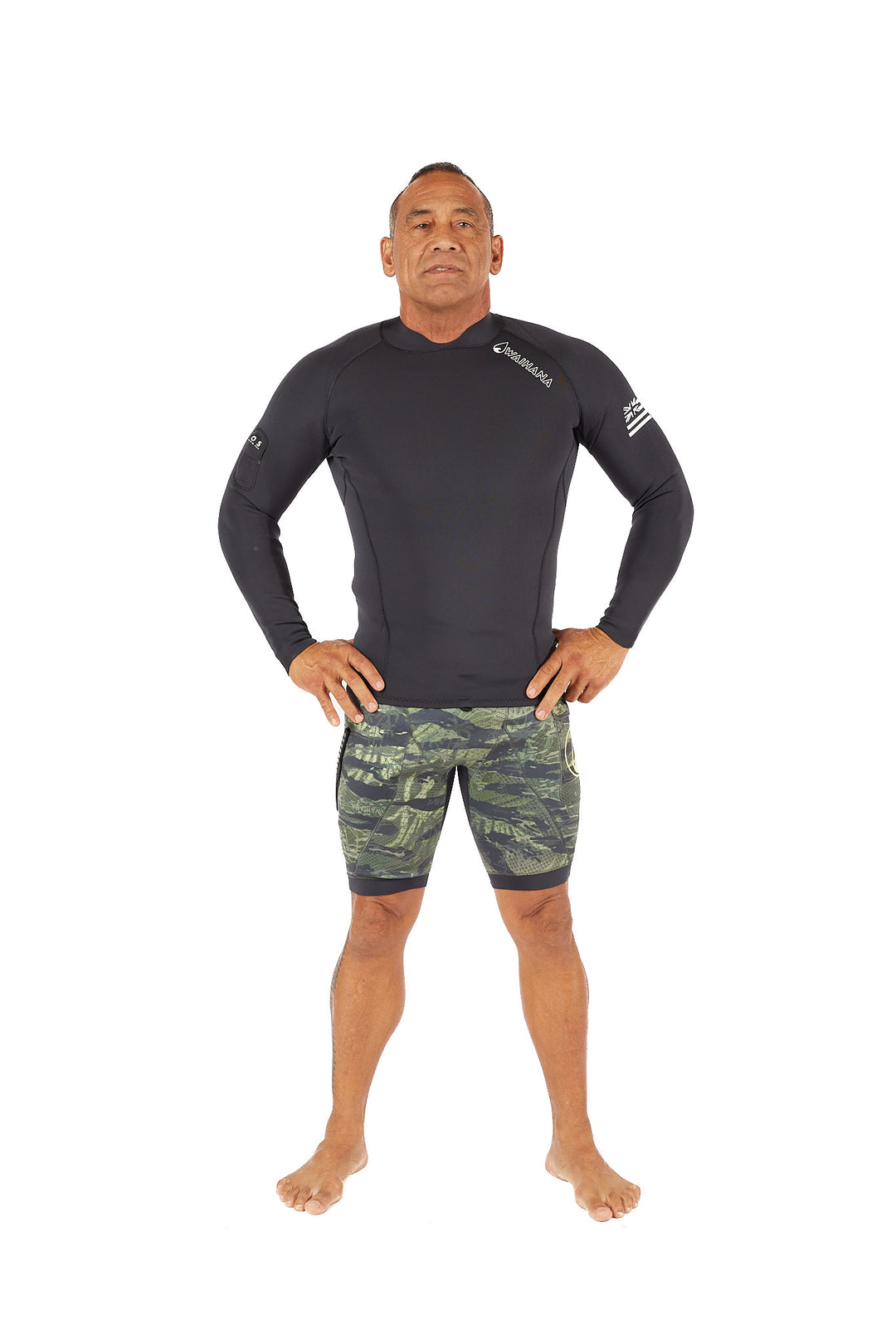 Men's Essentials Rear-zip Surf Top