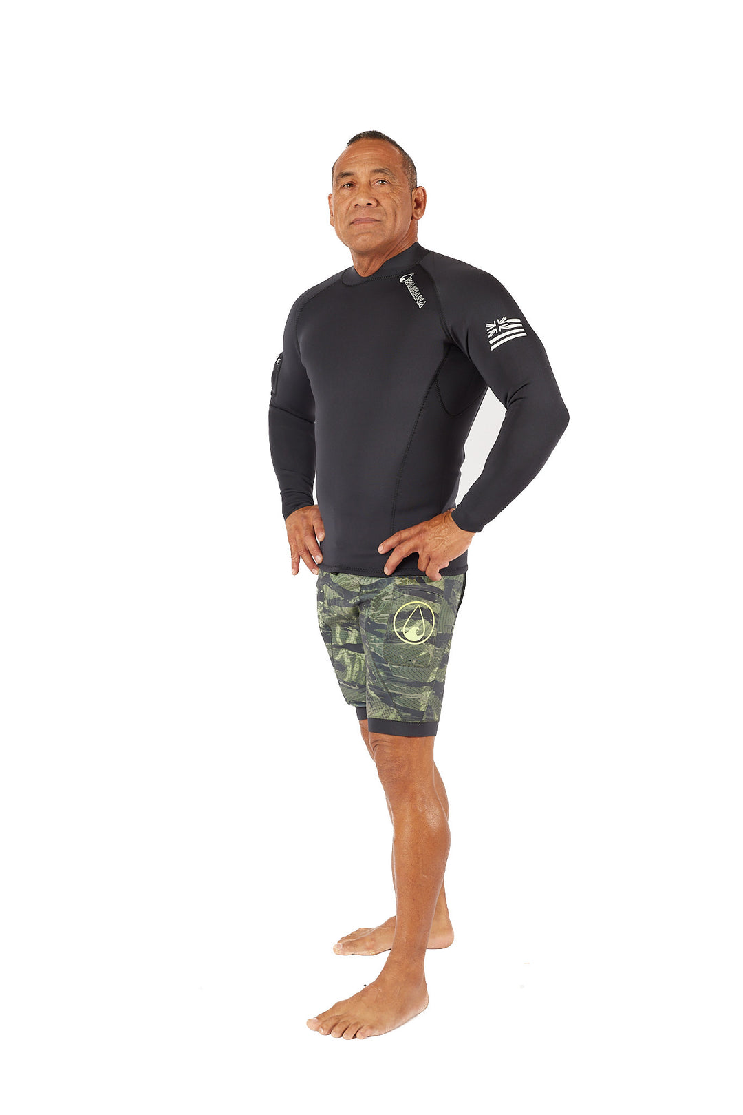 Men's Essentials Rear-zip Surf Top