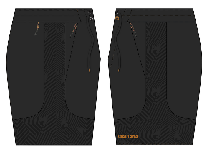 Jet Black W1-PRO Shorts
