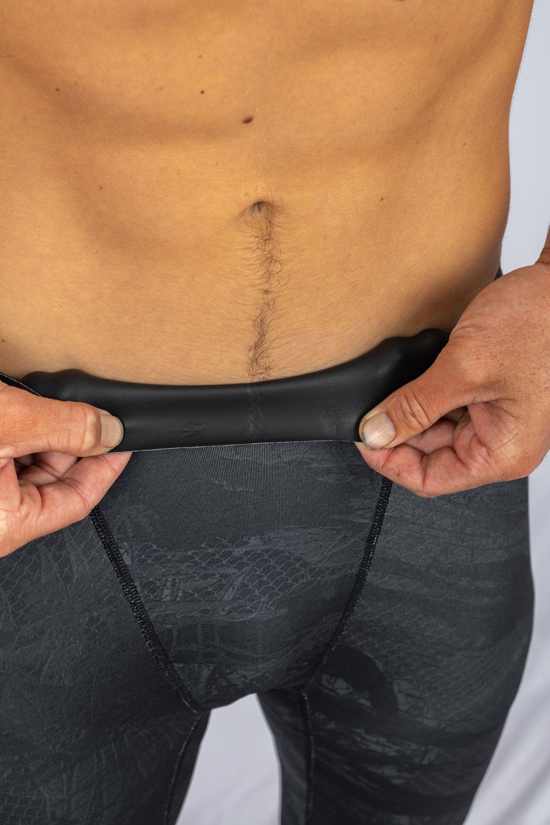 Tropicam Black Lycra Leggings