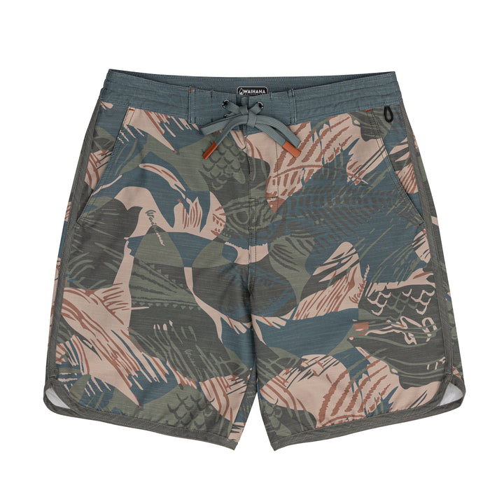 Hawaiian Brushstroke Cruiser Shorts