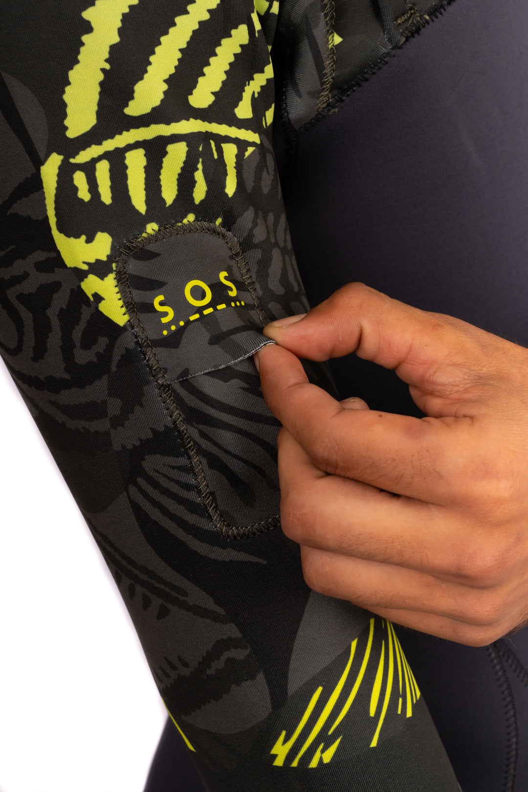 Men's Lime Fishbone Long Sleeve Spring Suit